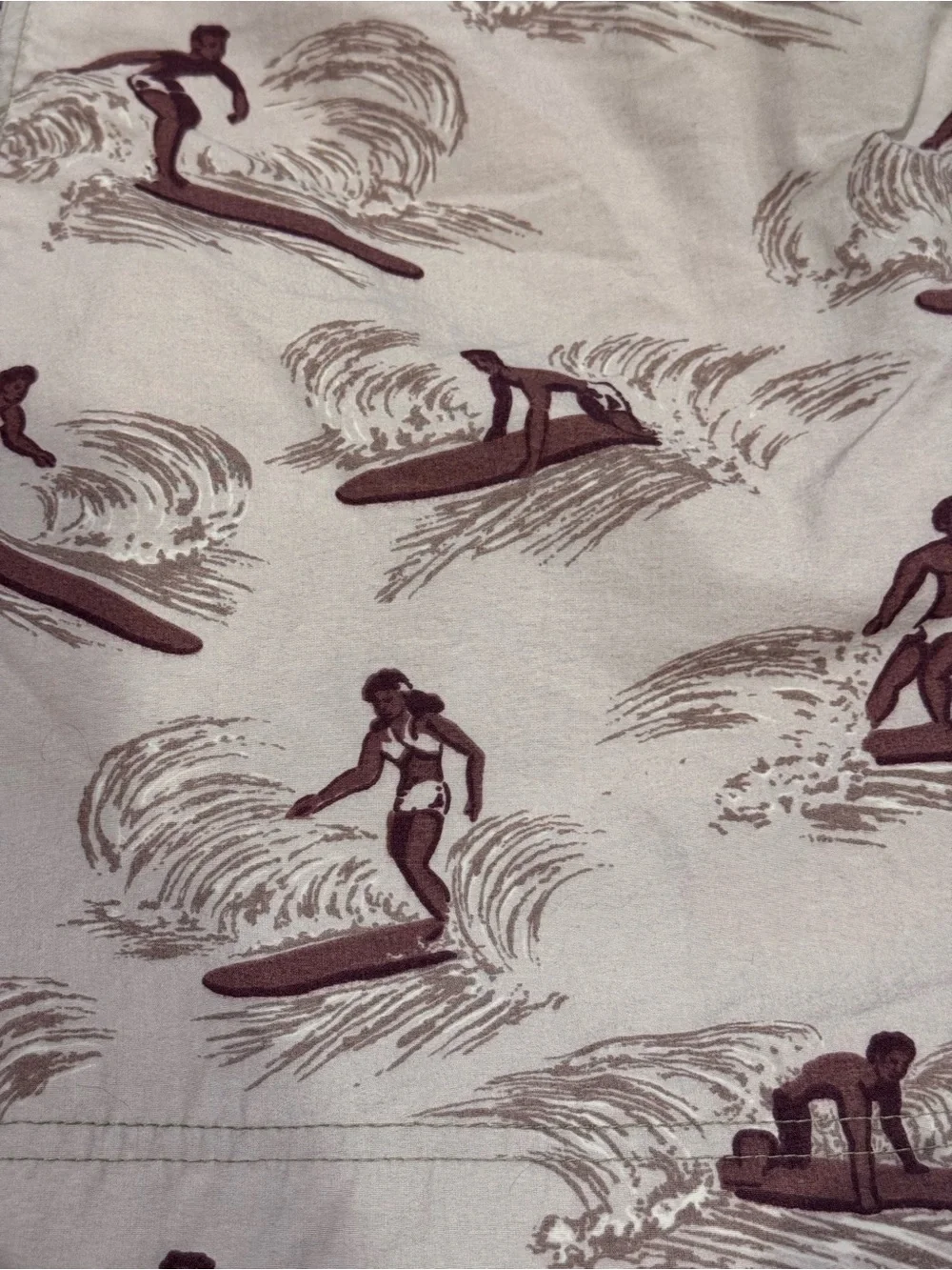 Vintage 90’s Polo Sport Ralph Lauren Surfer Print Swim Trunks Shorts Size L
